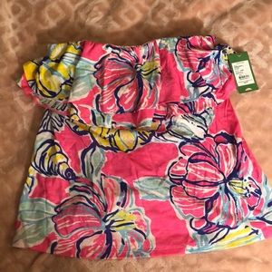 NWT Lilly Pulitzer Tube Top